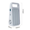 thumbnail image 2 of Lampe de Camping et Lampe de Poche 2-en-1 à DEL avec Poignée et Crochet Caché 2000 mAh Grande Capacité Rechargeable Suspendue Équipement de Randonnée, Pêche et Camping, 2 of 8