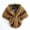 Brown, variant on EQWLJWE Fashion Elegant Bridal Wedding Faux Long Shawl Stole Wrap Scarf