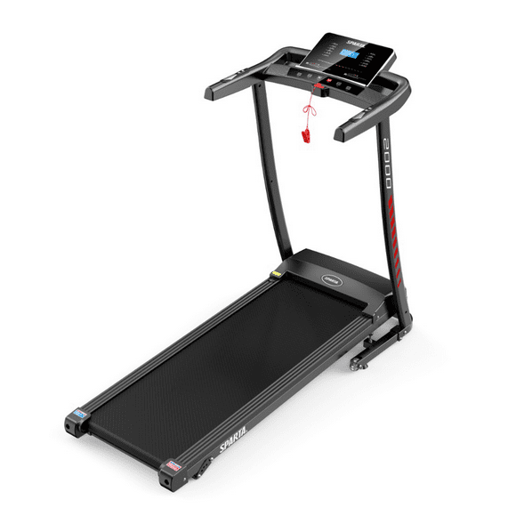 SPARTA Caminadora Eléctrica Plegable, 1.5HP, 12km/h Bocinas & Bluetooth