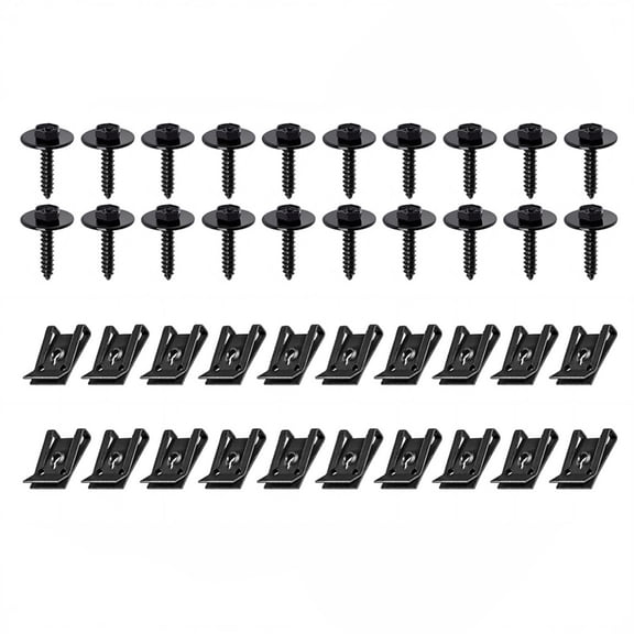 Heavy Duty Car Metal U Clip Fastener Screw Automotive Mudguard Mounting Hardware