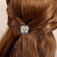 thumbnail image 3 of LLQkigsxse Pinces à Cheveux Tortue Barrettes Rares Strass Pince Nœud Cheveux pour Fille Femmes, 3 of 3
