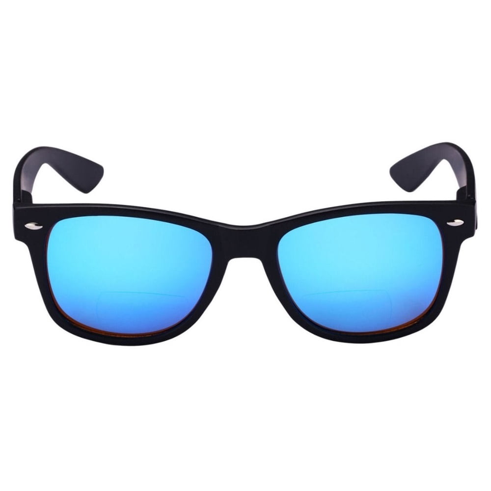 3 Pair of Classic Bifocal Reading Sunglasses For Men And Women Reading Glasses - Blue/Blue - 3.00