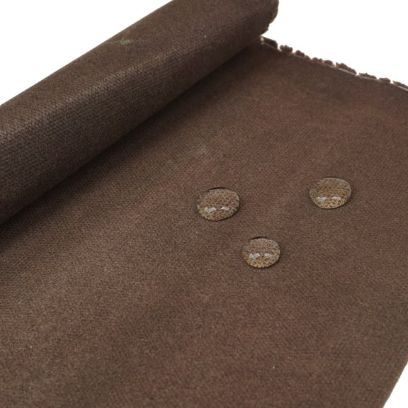 16OZ Wax Cotton Fabric Canvas Waterproof Oilskin Waxed Material Jackets in Coffee