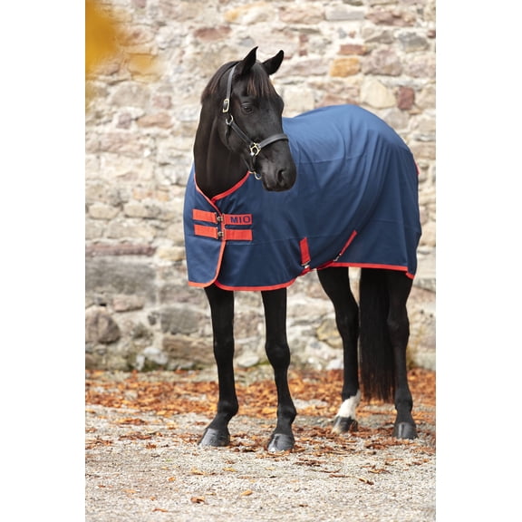 Amigo Mio Stable Sheet 81 Navy/Red