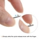 thumbnail image 4 of Uxcell 8pcs Pasadores de Resorte de Liberación Rápida de 15mm de Ancho y 1.5mm de Diámetro de Acero Inoxidable, 4 of 5