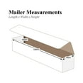 thumbnail image 2 of Partners Brand Corrugated Mailers,27.5x3.5x3.5",PK50 M2733, 2 of 2