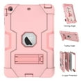 thumbnail image 2 of Dteck iPad mini/mini2/mini3 Case Heavy Duty Shockproof Hybrid Kickstand Cover, Rosegold, 2 of 6