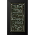 thumbnail image 2 of Greene, Taylor 11x18 Black Modern Framed Museum Art Print Titled - YOU ARE MY POEM, 2 of 5