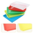 thumbnail image 2 of 5pcs Plastic Tray Plastic Storage Plate Table Fruit Storage Plate Food Serving Plate, 2 of 7
