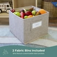 thumbnail image 5 of Guidecraft EdQ Reading Nook - Natural: Children's Wooden Bedroom Reading Bench, Kids' Bookshelf, Toy Cubby Organizer and Cube Storage, 5 of 6