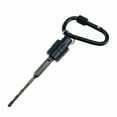 thumbnail image 4 of BIBABLYKE 1/4 Hex Shanks Drill Bit Holders Key Chain with Carabiners Hook Carbon Steel Construction for Efficient Tool Change, 4 of 8