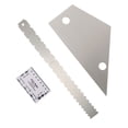 thumbnail image 1 of KAKOWELY 3pcs Guitar Fret Rocker String Action Ruler Guitar Neck Notched Straight,16.93"X1.57"X0.12", 1 of 5