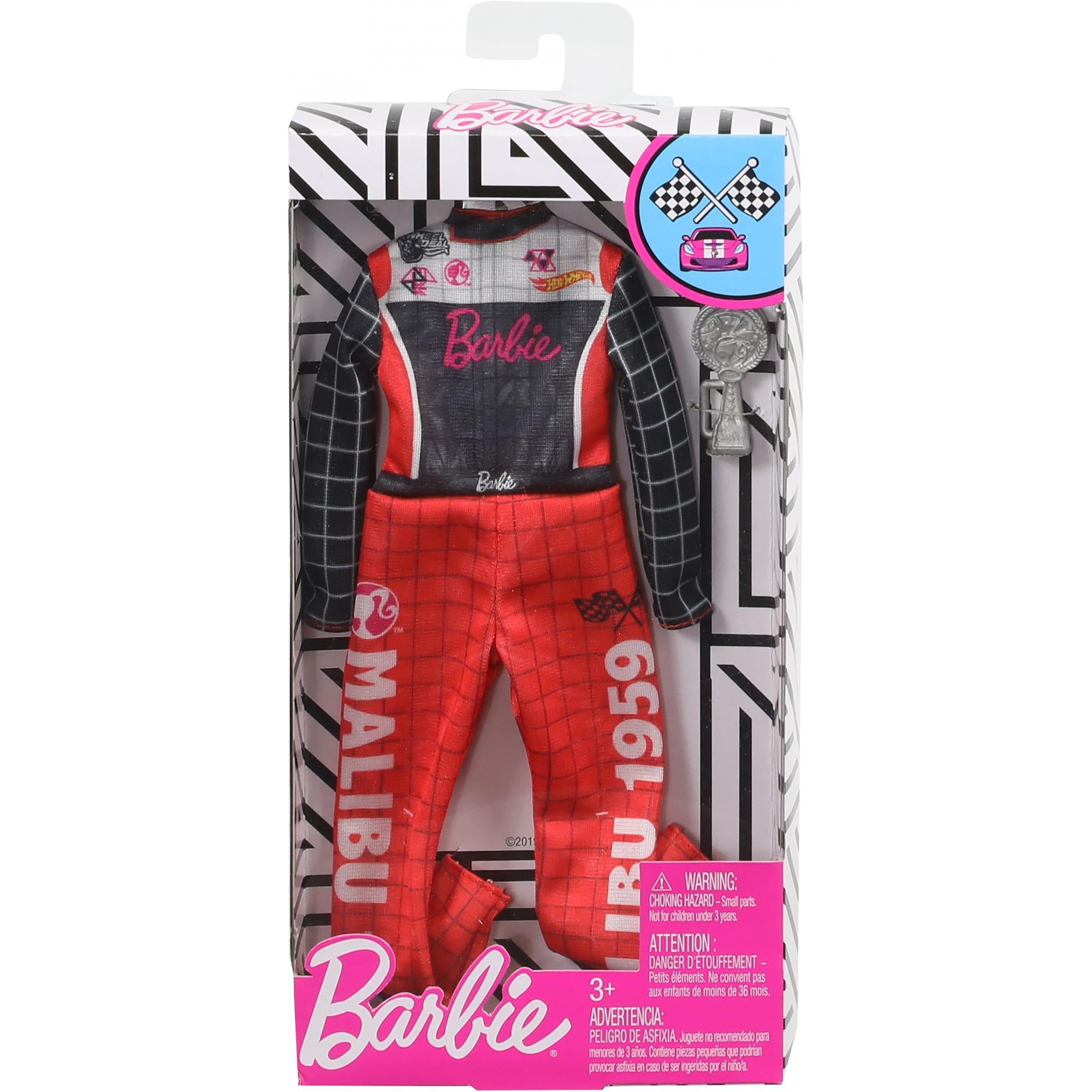 Barbie Clothes Career Outfit For Barbie Doll Racecar Driver