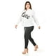 thumbnail image 2 of Camisa de algodon "LOVE" Roman Fashion /Tallas Extras, 603 (Blanco) blanco 36, 2 of 6