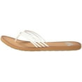 thumbnail image 5 of Roxy Women's Riviera Flip Flop, White, 9 M US, 5 of 8