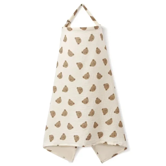 Cotton Mother Outing Breastfeeding Cover Baby Feeding Nursing Covers Adjustable Privacy Breastfeeding Apron Stroller Blanket