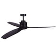 thumbnail image 5 of Lucci Air Akmani 60" Modern Black Ceiling Fan with Remote Control, Energy Efficient DC Ceiling Fan, Quiet High Airflow Solid Wood Blades, 5 of 5