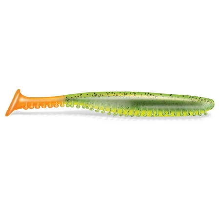 Kalin 48TT8-808 Tickle Tail SwimBait 4.8 Firetiger 8pk - 48TT8-808