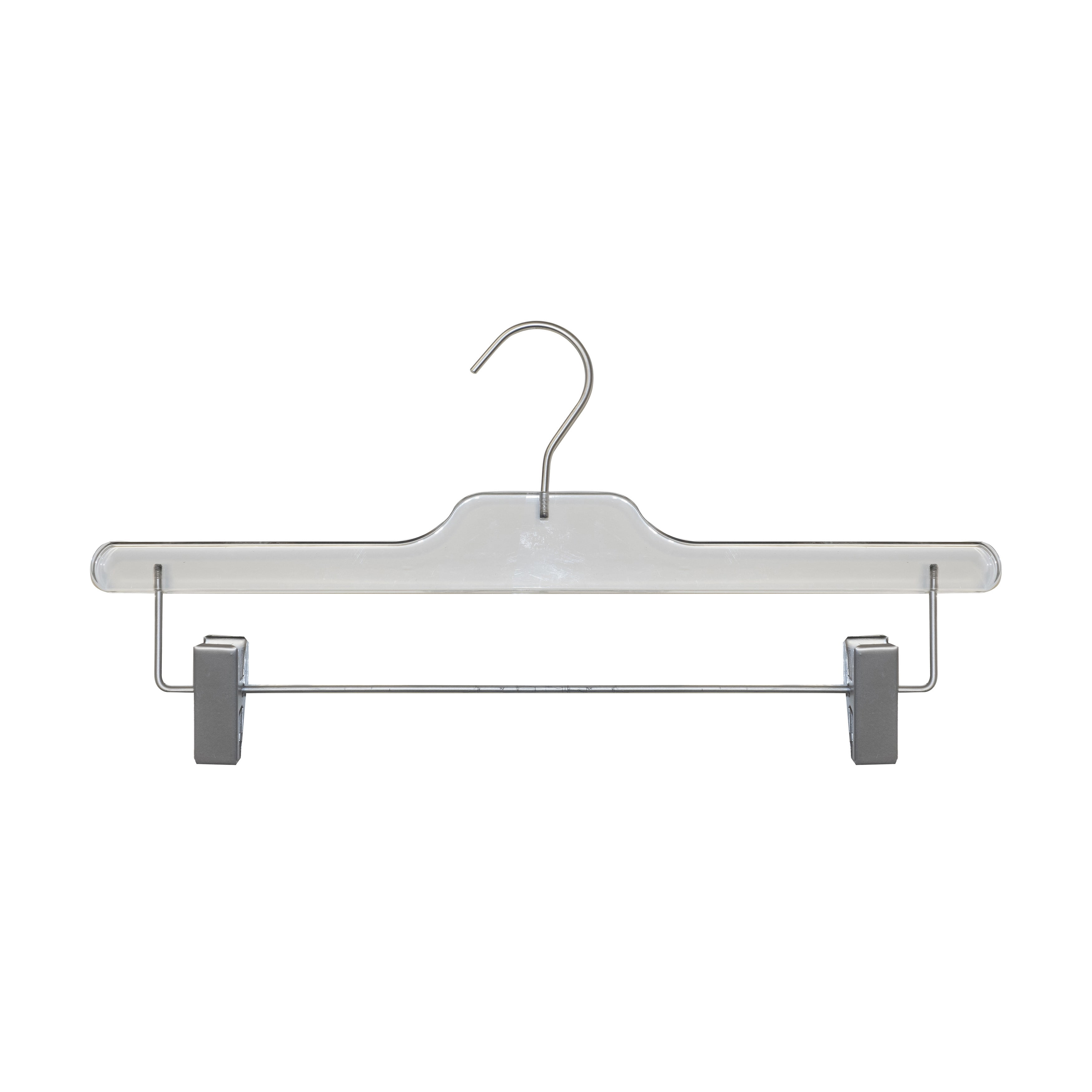 NAHANCO Equinox Wooden Skirt/Pant Hanger - 14" Black - Home Use