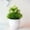 White, variant on Kingtowag Artificial Potted Plants, Desktop Artificial Plant Podocarpus, Care-Free Indoor Decoration Lifelike Bush, Table Centerpieces Plant Clearance!