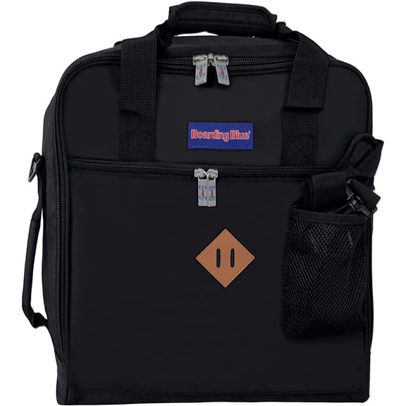 Allegiant Air Personal Item Under Seat Duffel Bags - 16" x 14" x 7" - Travel with Confidence (Black)