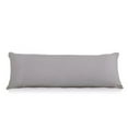 thumbnail image 7 of Clearance Luxury Full Body Pillow, Fenull Fiber Adult Full Body Pillowcase, Brushed Microfiber Body Pillow Cover Soft and Cozy Full Body Pillowcase Light Taupe Body Pillow Cover with Envelope, 7 of 7