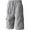 Light Gray, variant on Men's Casual Loose Fit Fleece Cargo Sweat Shorts with Elastic Deawstring