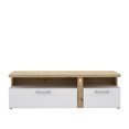 thumbnail image 1 of Mesa tv Alterego TULUZA, Madera y Blanco Brillante, 1 of 2