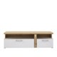 thumbnail image 1 of Mesa tv Alterego TULUZA, Madera y Blanco Brillante, 1 of 2