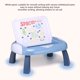 thumbnail image 4 of Fiudx Ofertas Del Día Tablero De Dibujo Para Niños Pequeños De 1 A 3 Años, Bloc De Dibujo Magnético Para Ejercicios De Graffiti Diy, Tablero Magnético Para Escribir A Mano, Tablero Colorido Borrable, 4 of 7