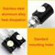 thumbnail image 2 of 1Pair Universal Motorcycle LED Mini Turn Signal Eagle Eye Shape Turn Indicators, 2 of 5