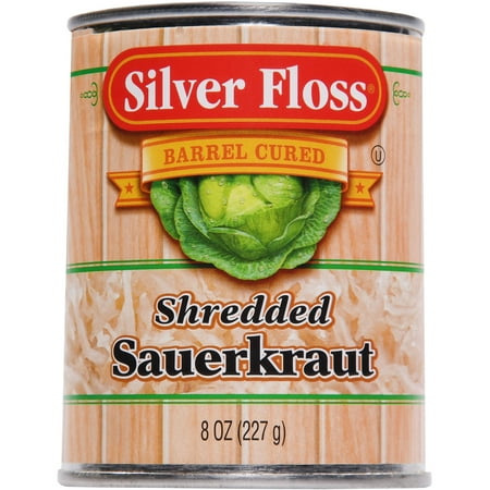 Silver Floss Shredded Sauerkraut, 8 oz