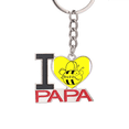 thumbnail image 1 of cocs hybee boss Keychain Metal Keyring Holder Love PAPA Father, 1 of 3