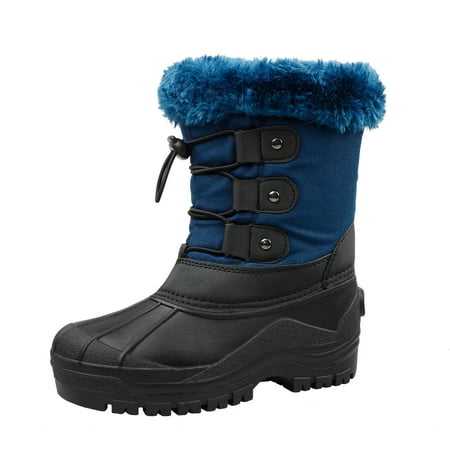 

Outdoor Mountaineering Lace Up Boys Snow Boots