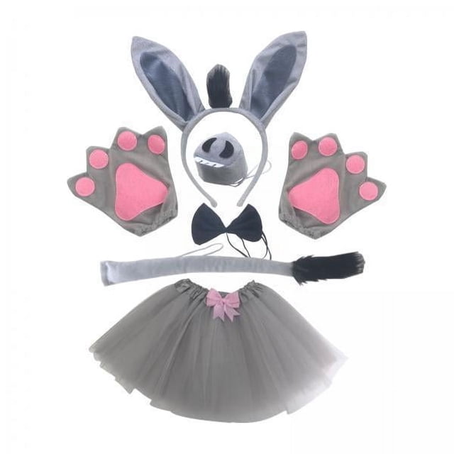 Juego De Disfraz De Burro, 4 Aros Para El Pelo Para Cosplay, Recuerdos De Fiesta, Disfraces, Festivales