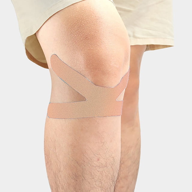 Product Category Outdoor Sports | Adult Slitting X Type Muscle Tape Elastic Support for Shoulder Neck Knee - Stretch Bandage for Exercise and Recovery