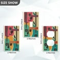 thumbnail image 4 of IAUYY Retardant PC Material Unused Outlet Cover Switch Plate Covers Easy DIY Installation with Screws Light Switch Cover Plate Resting on The Guitar Strings, 4 of 9