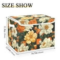 thumbnail image 5 of Yayeee Collapsible Cube Storage Bin with Lid Fabric Closet Decorative Basket with Handles, Bright Floral, 5 of 7