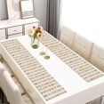 thumbnail image 2 of Pioneer Flower Floral Print Pattern Summer Placemats Table Placemats Set Of 6-Linen Kitchen Washable Placemats Table Mats 12x18 Inch Non-Slip Heat Resistant, 2 of 5