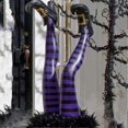 thumbnail image 3 of Festival Witch Leg Decoration 40cm Realistic Prop for Indoor Outdoor, 3 of 3