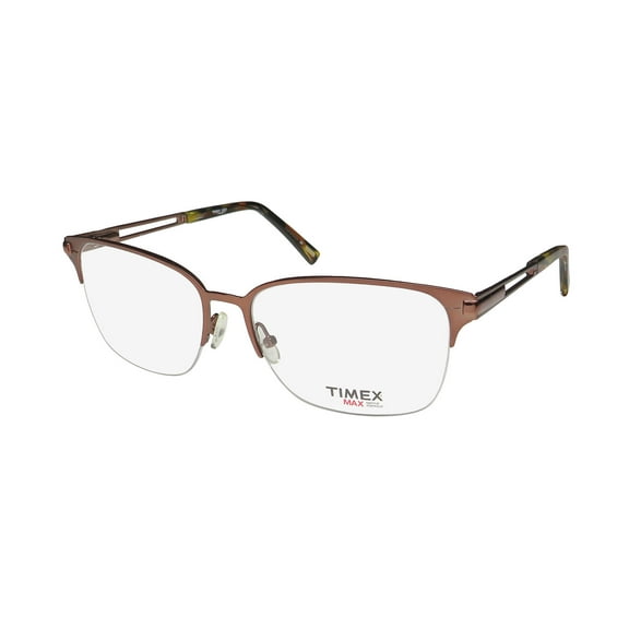 TIMEX L069 FLEXIBLE/SPRING HINGES/TEMPLES CONTEMPORARY EYEGLASS FRAME/GLASSES