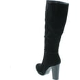 thumbnail image 3 of Refresh Women's Ringo-03 Knee High Side Zipper Closure Chunky High Heel Dress Boots, 3 of 7