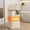 Cream White, variant on LEDREM Laundry Hamper with Lid 100L, Large Foldable Clothes Basket with Bamboo Handles, Tall Fabric Hamper for Bedroom, Bathroom, Dorm, Ink Black