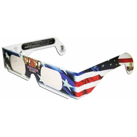 3D Fireworks Glasses - For Viewing Fireworks Displays, Raves and Laser Shows, Star Burst - Prismatic Diffraction Glasses with American Flag Theme --.., By 3Dstereo