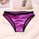 thumbnail image 1 of Braguitas de satén para mujer, tangas, lencería, ropa interior, bragas de seda, 1 of 8