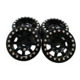 thumbnail image 1 of Tholdsy RCGOFFLOW 8 Uds llantas de Metal a prueba de golpes de aleación de aluminio para llantas de Metal 1/10 Rc HPI VENTURE RC pieza de Kits de construcción modelo Negro, 1 of 6