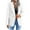 White, variant on Black Blazer Women Tall Women'S fall Casual Long Sleeve Suit Woolen Coat Get It Fast