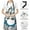 Black, variant on Snorlax Apron with Pockets Apron Aprons for Women Men Watercolor Aprons Chef Cooking Aprons Baking Aprons Gardening Aprons 28 x 33 inch