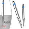 thumbnail image 5 of 1/2PCS 4x120mm 5x150mm Alloy Steel Center Punch Metal Wood Marking Drilling Tool, 5 of 7