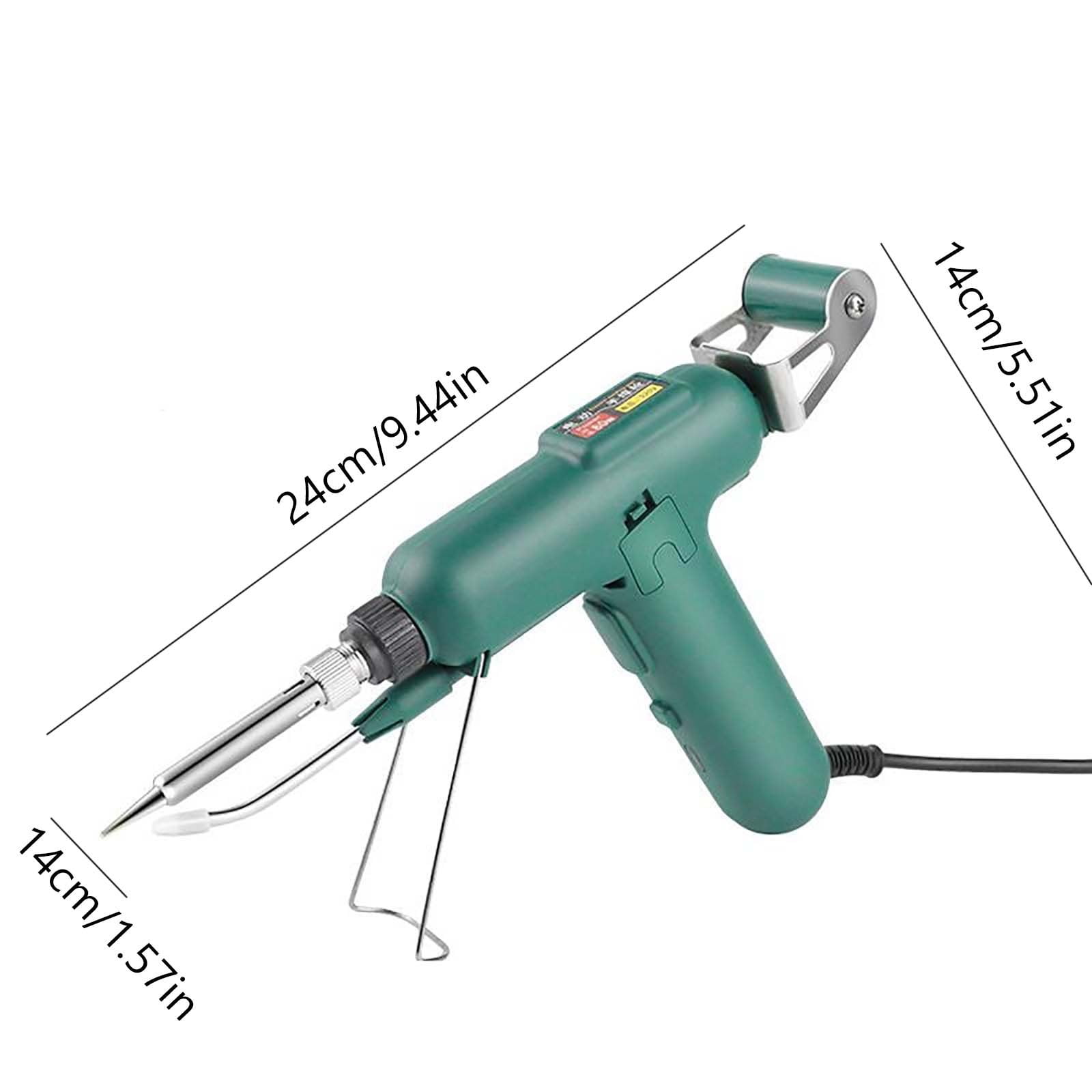 High Efficient 80W Soldering Iron Motorized Automatic Feed Adjustable Temp 180-520°C Portable Soldering Tool